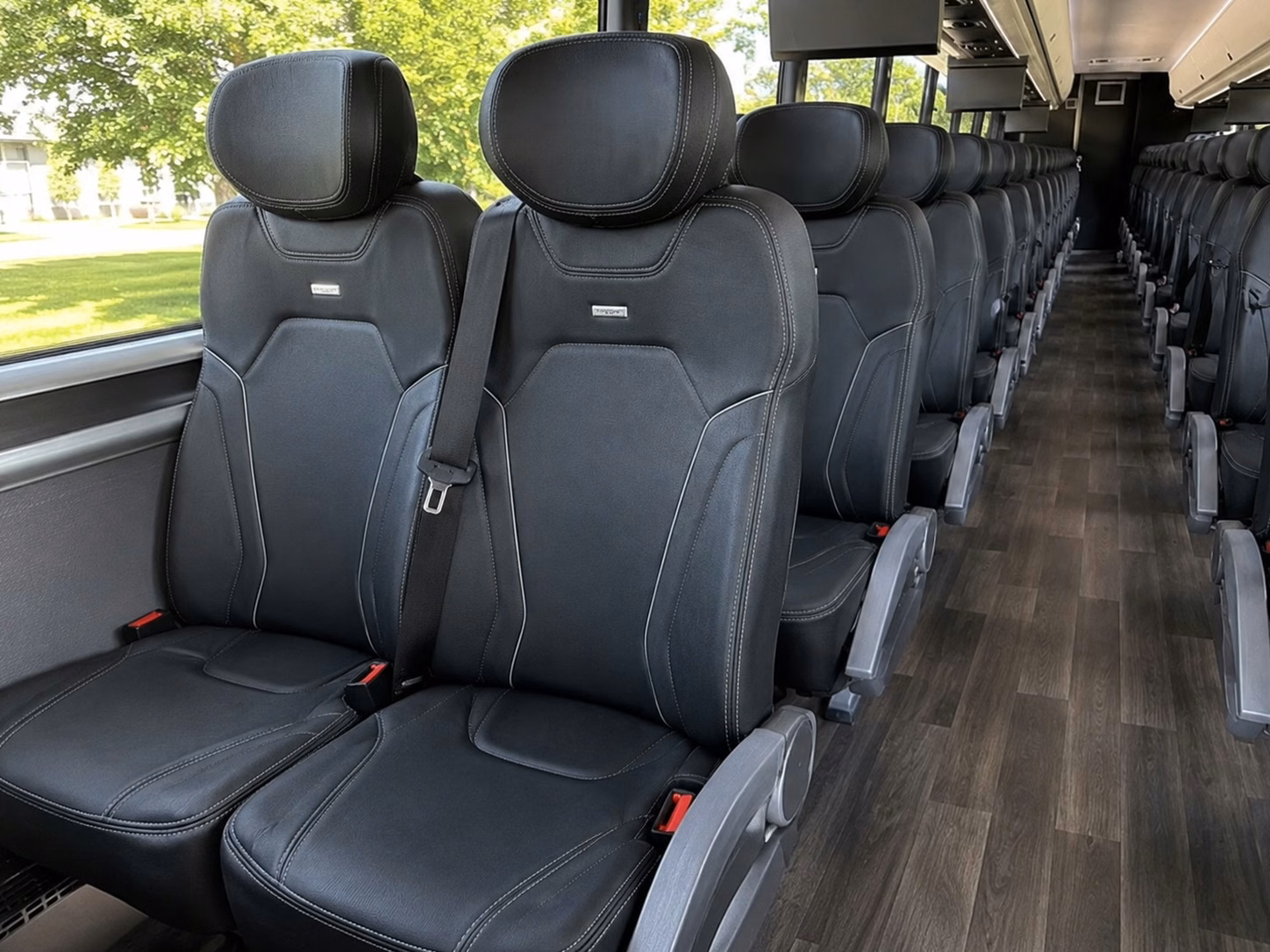 from ceremony to reception charter buses for large warren wedding groups