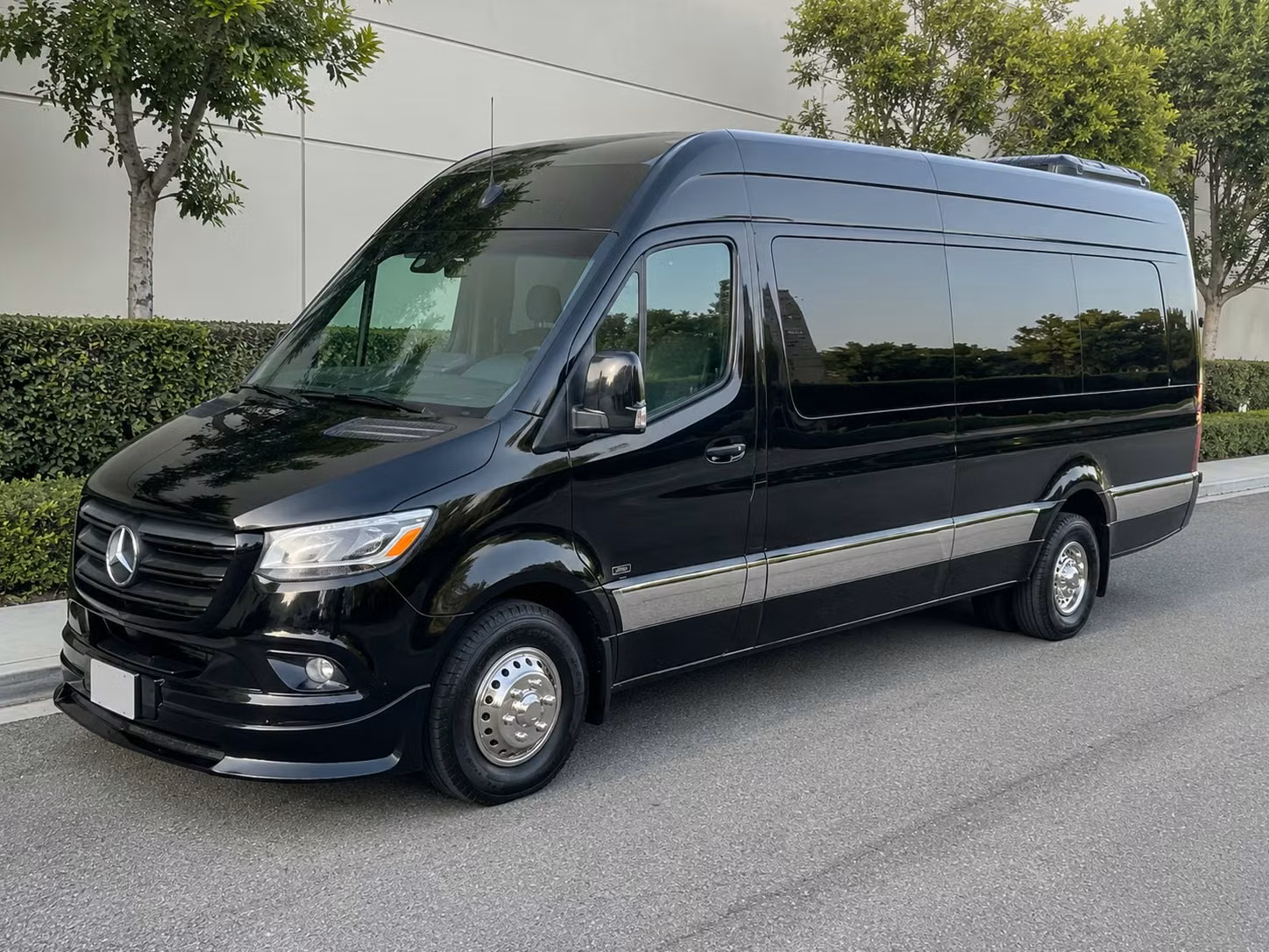 sprinter van with driver