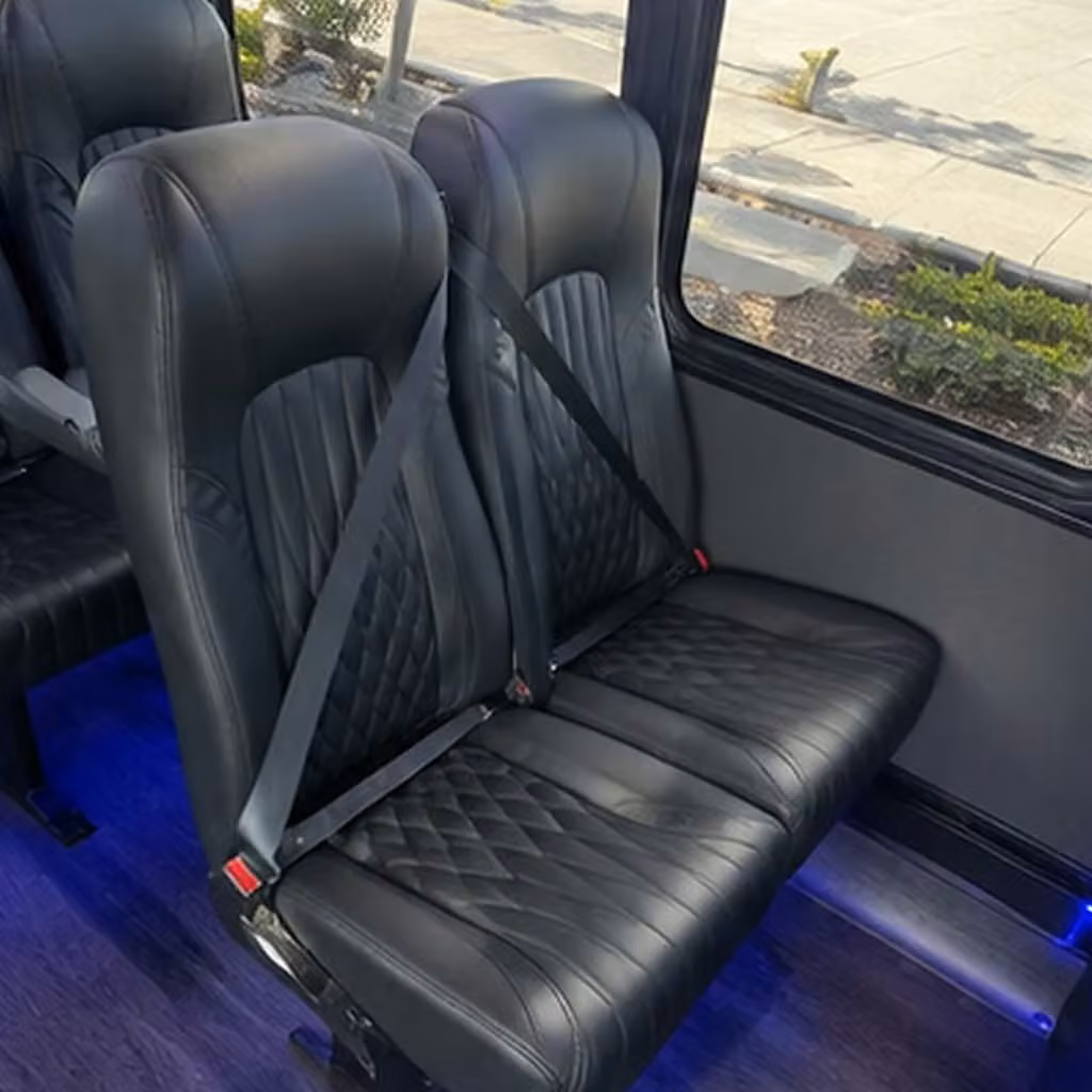 warren 28 passenger minibus rental