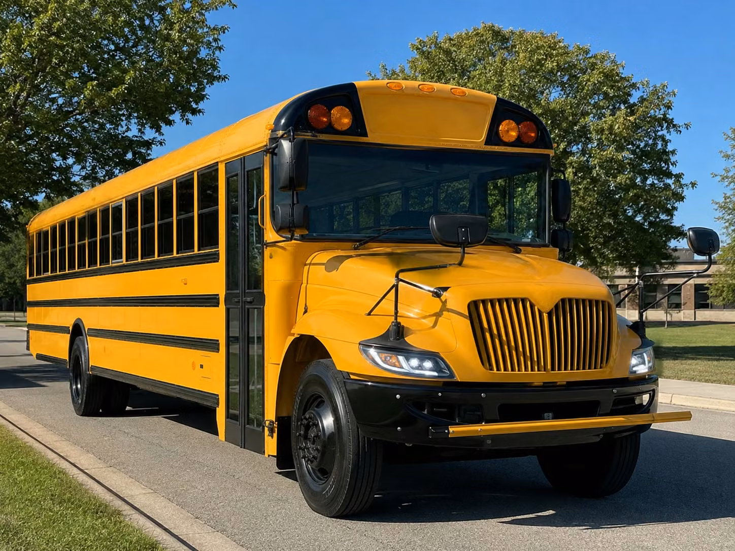 warren school bus rental