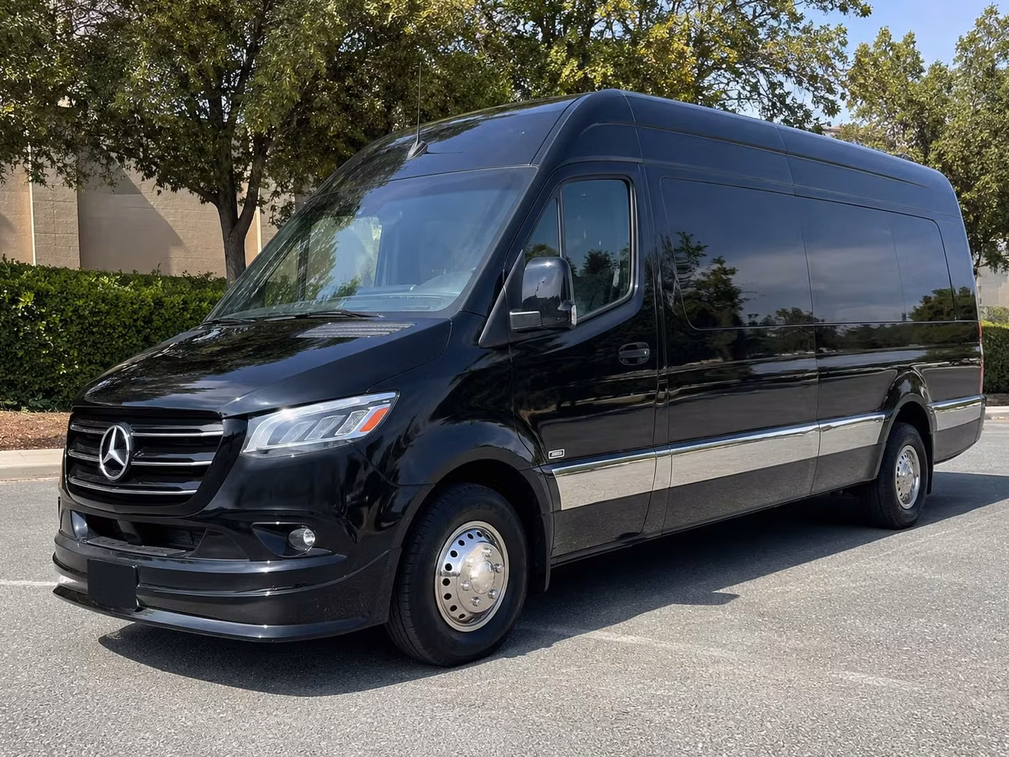 warren sprinter van rental with driver